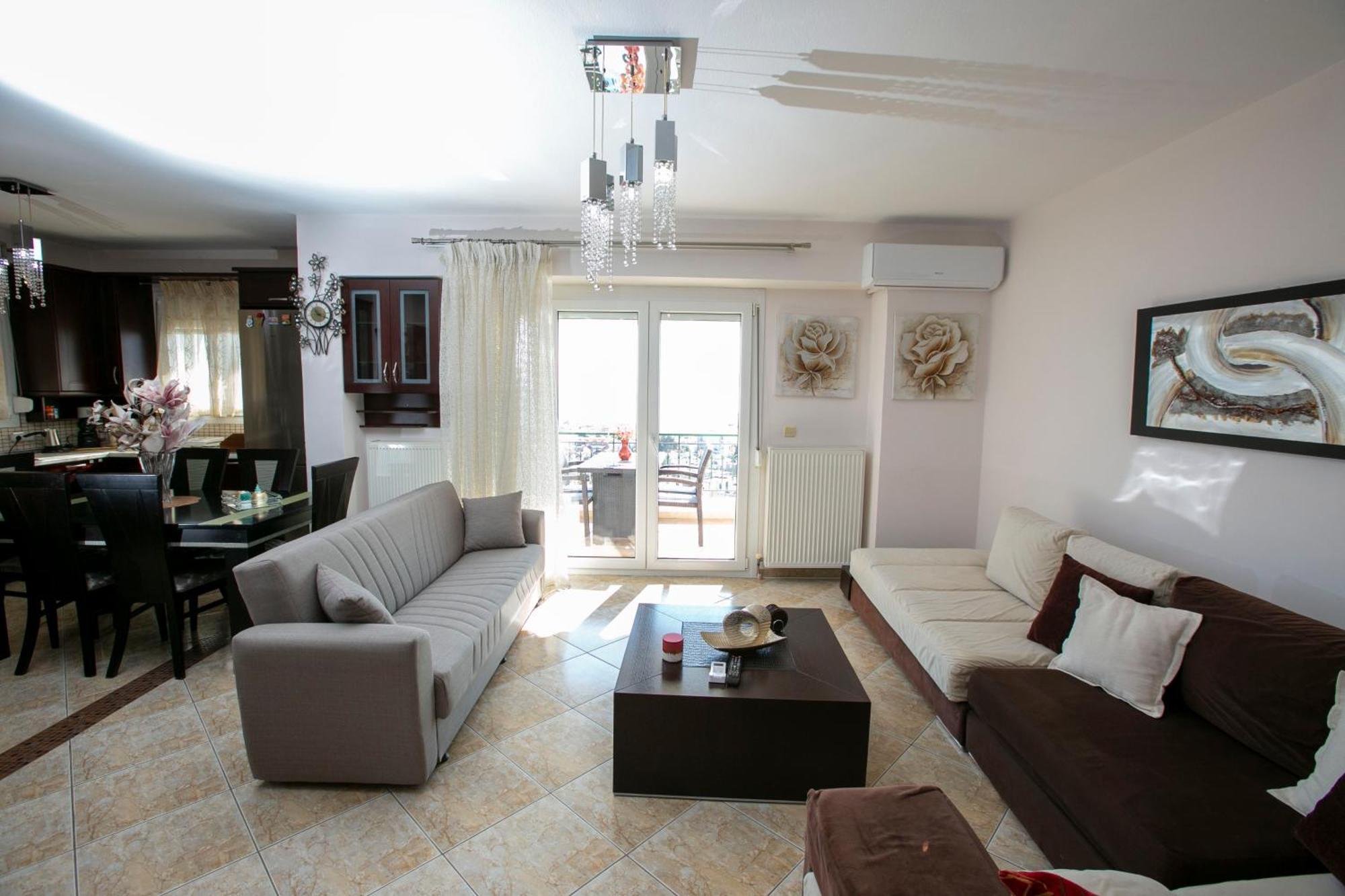 Blue Sky Appartment Kavala Eksteriør billede